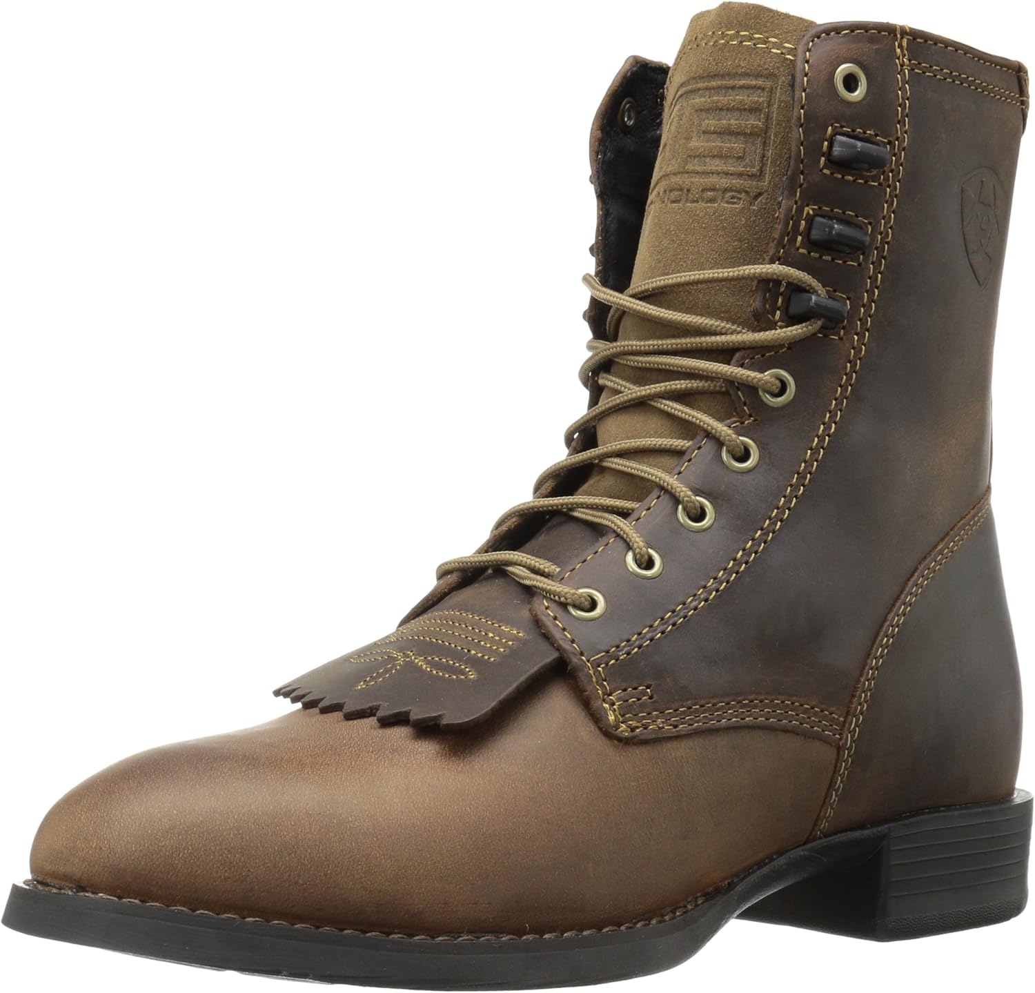 ariat 男士 heritage lacer 西部牛仔靴